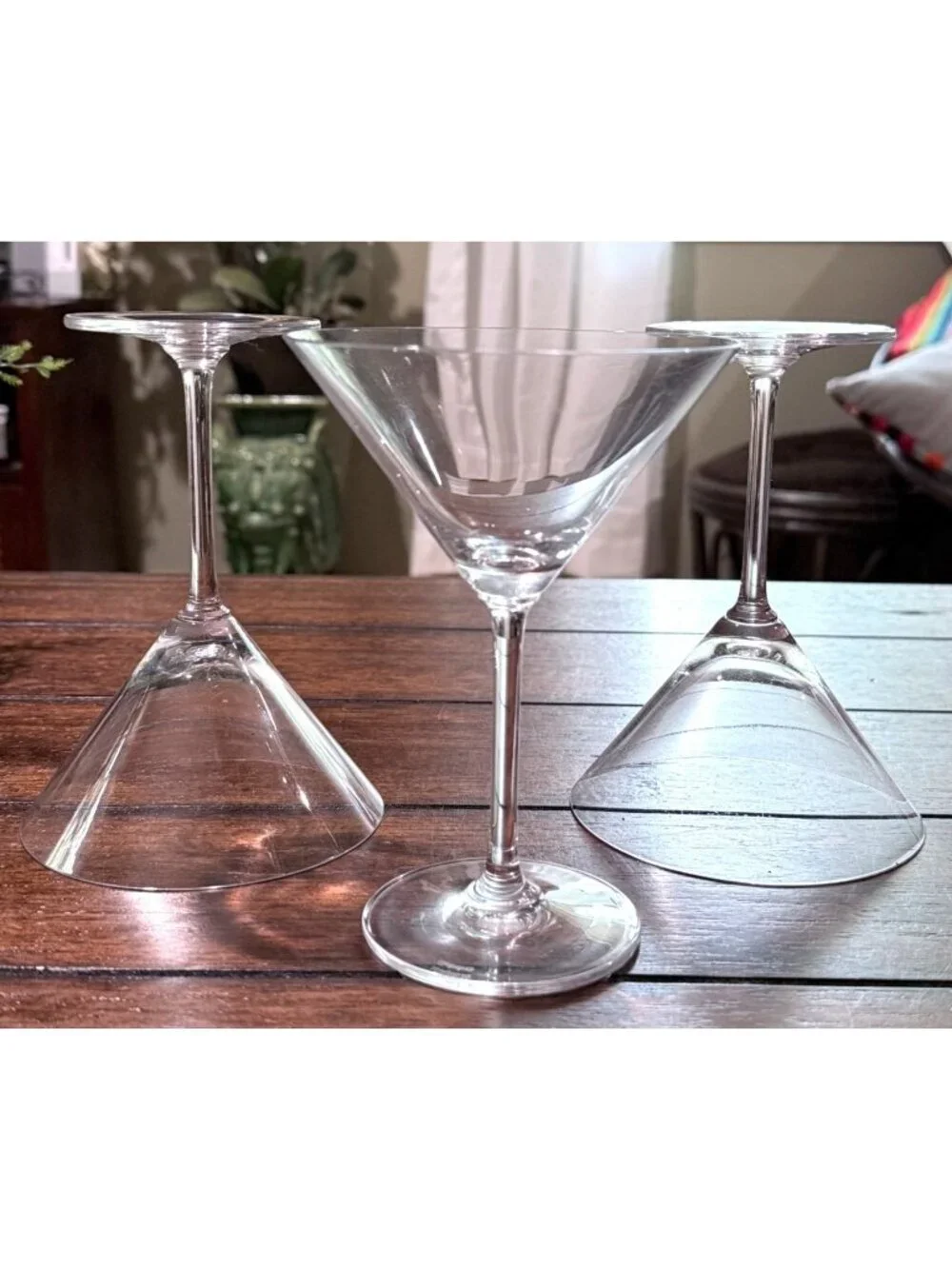 Waterford Martquis martini glass set‎ x3 crystal 6.25